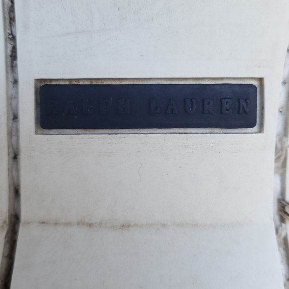 Ralph Lauren Orange Leather Hi Top Boots - Picture 7 of 15